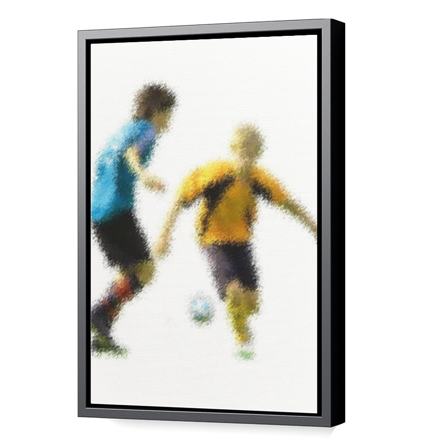 Thumbnail for Canvas - Black Floating Frame
