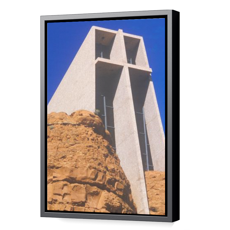 Thumbnail for Canvas - Black Floating Frame