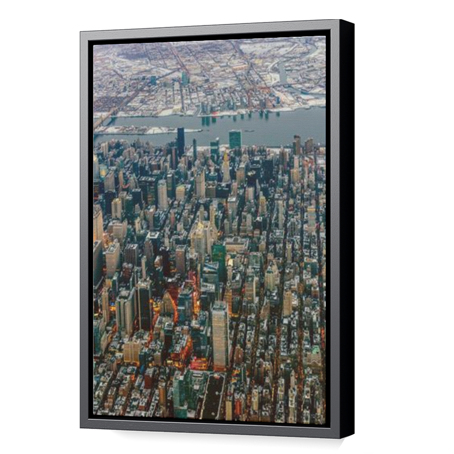 Thumbnail for Canvas - Black Floating Frame