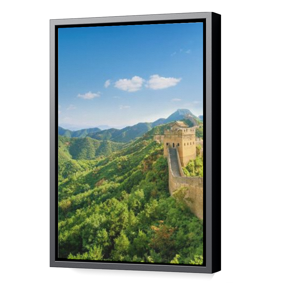 Thumbnail for Canvas - Black Floating Frame