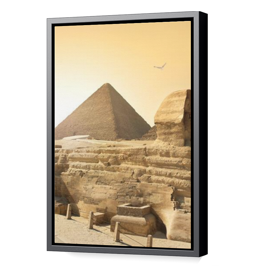 Thumbnail for Canvas - Black Floating Frame