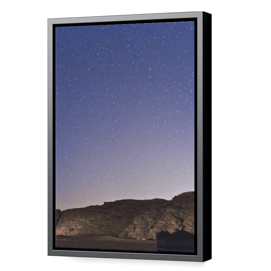 Thumbnail for Canvas - Black Floating Frame