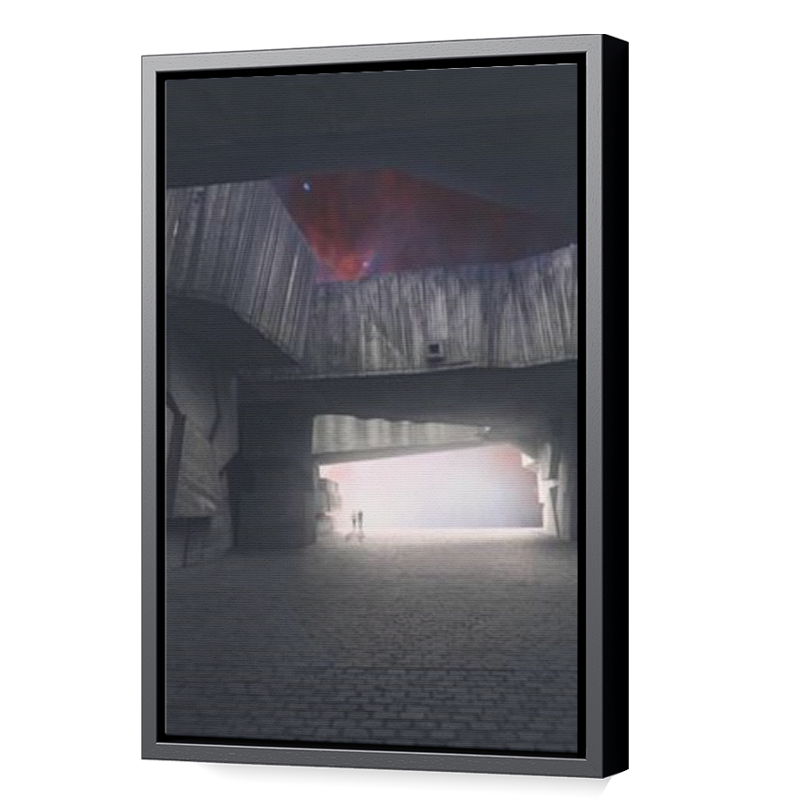 Thumbnail for Canvas - Black Floating Frame