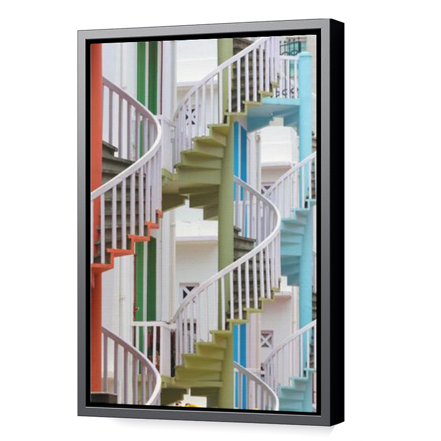 Thumbnail for Canvas - Black Floating Frame