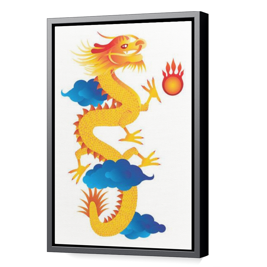Thumbnail for Canvas - Black Floating Frame