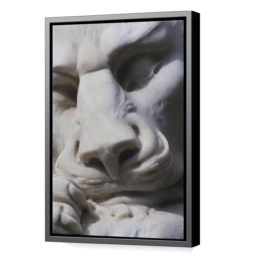 Thumbnail for Canvas - Black Floating Frame