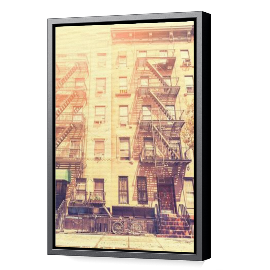 Thumbnail for Canvas - Black Floating Frame