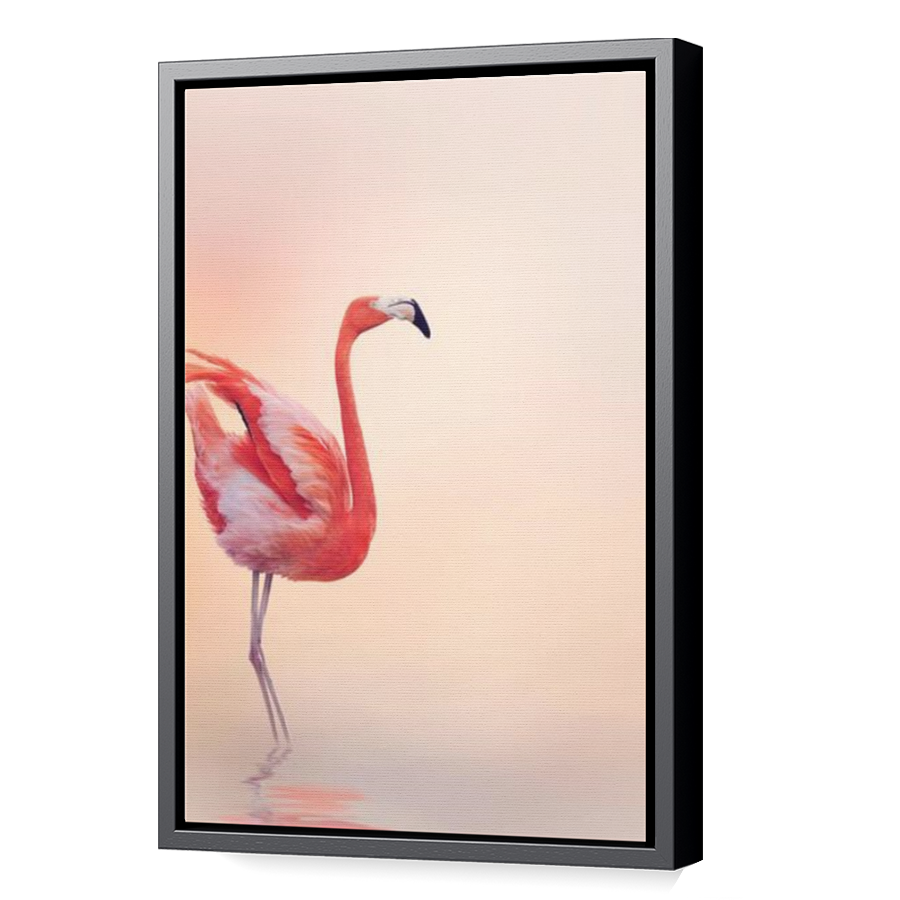 Thumbnail for Canvas - Black Floating Frame