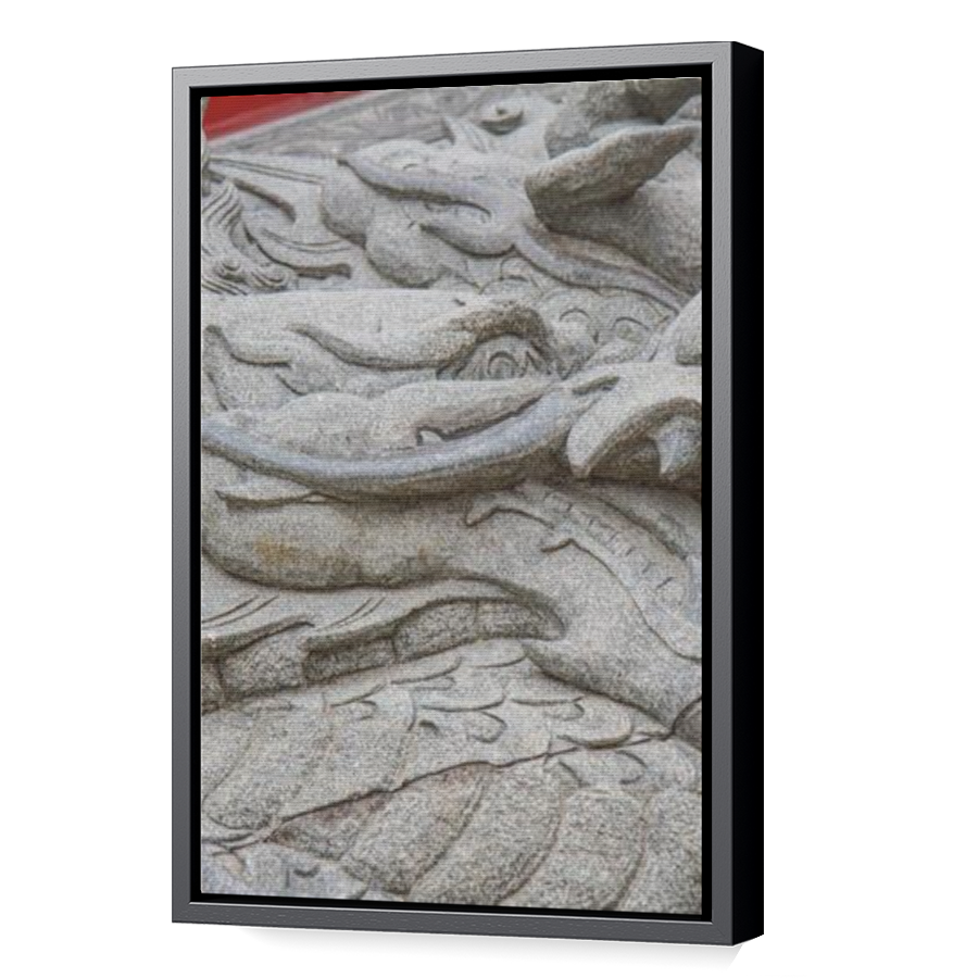 Thumbnail for Canvas - Black Floating Frame