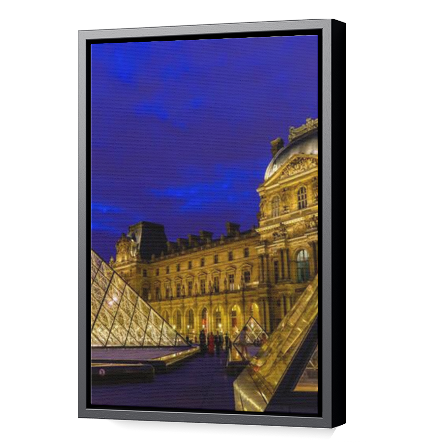 Thumbnail for Canvas - Black Floating Frame