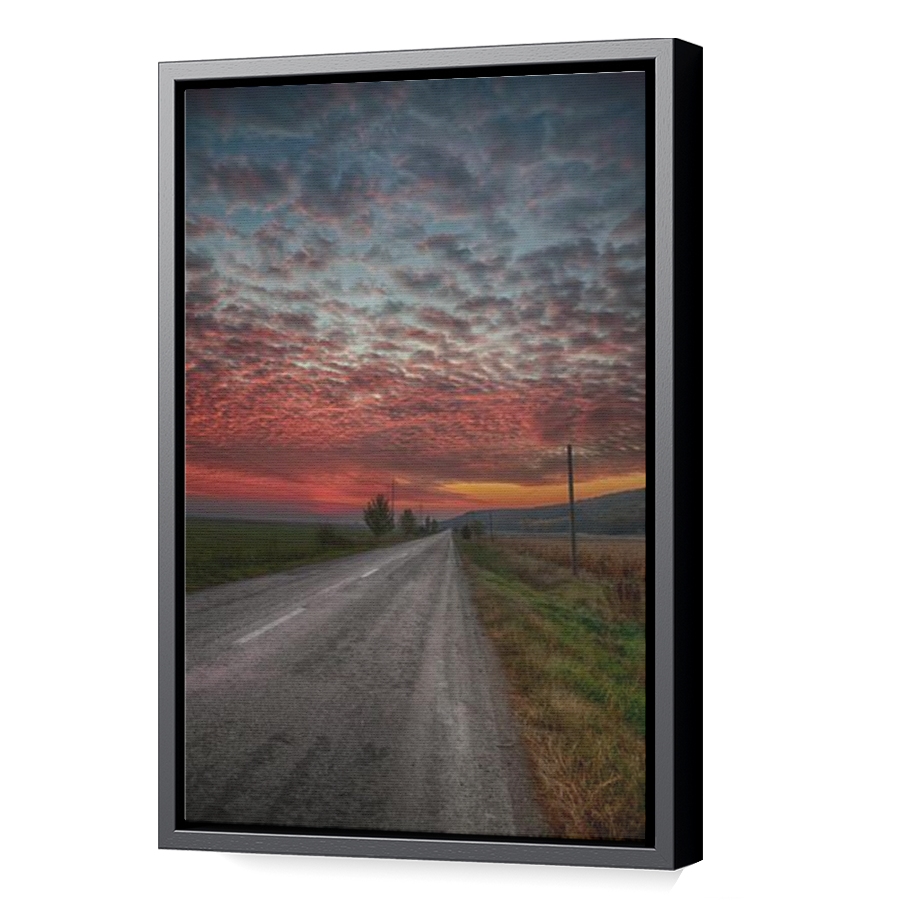 Thumbnail for Canvas - Black Floating Frame