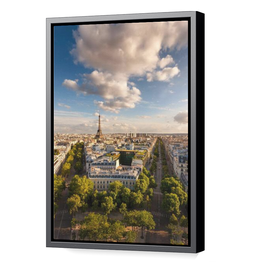Thumbnail for Canvas - Black Floating Frame