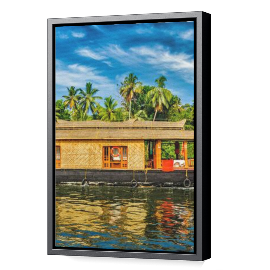 Thumbnail for Canvas - Black Floating Frame