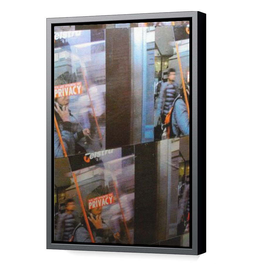 Thumbnail for Canvas - Black Floating Frame