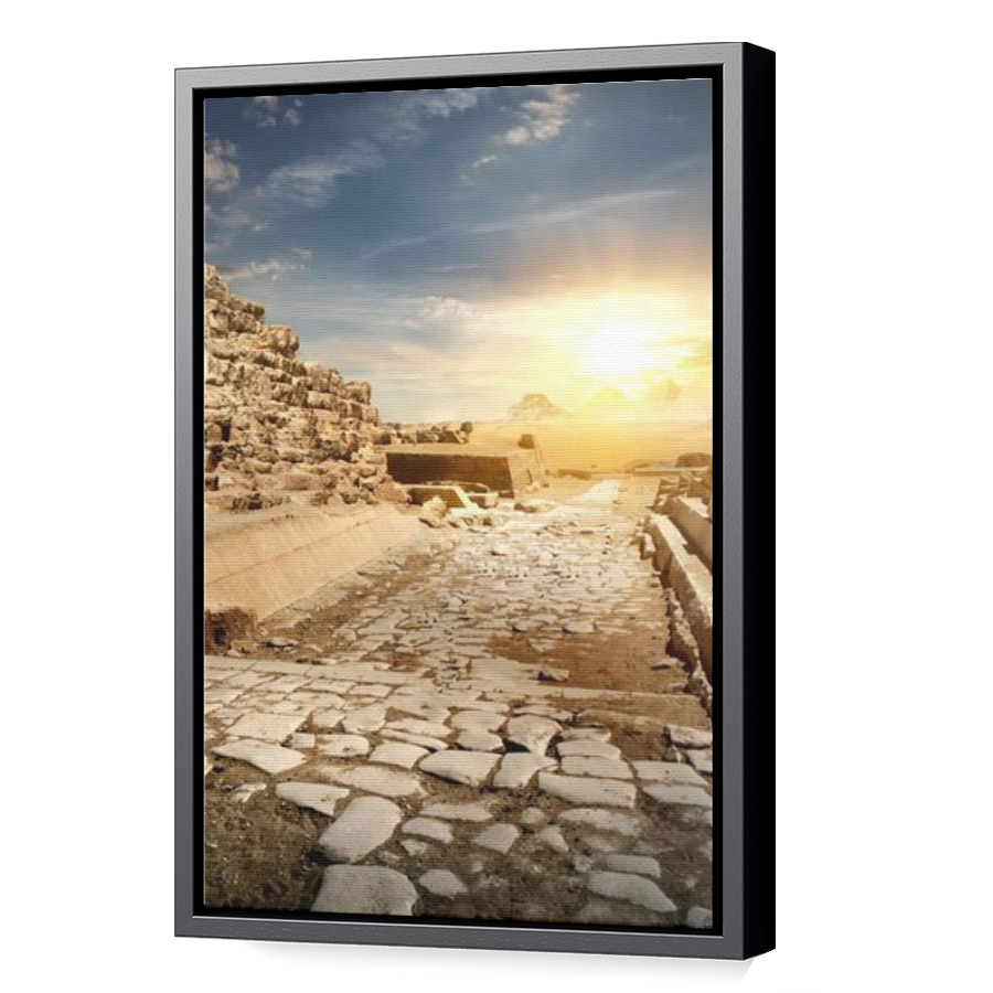 Thumbnail for Canvas - Black Floating Frame