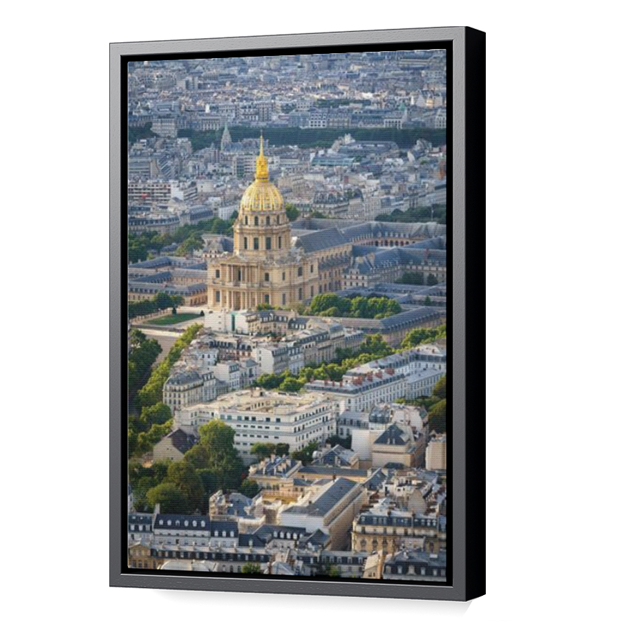 Thumbnail for Canvas - Black Floating Frame
