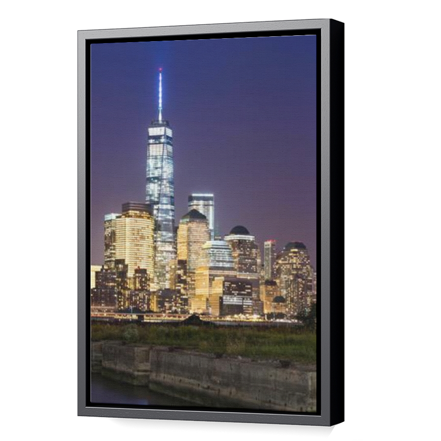 Thumbnail for Canvas - Black Floating Frame