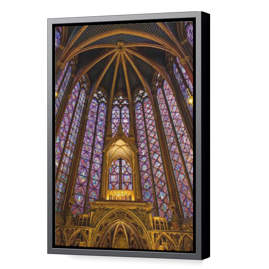 Thumbnail for Canvas - Black Floating Frame