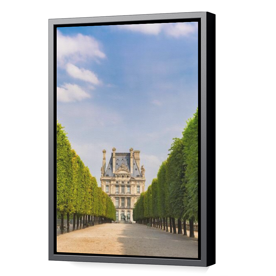 Thumbnail for Canvas - Black Floating Frame