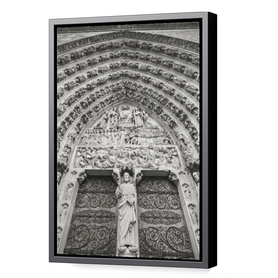 Thumbnail for Canvas - Black Floating Frame
