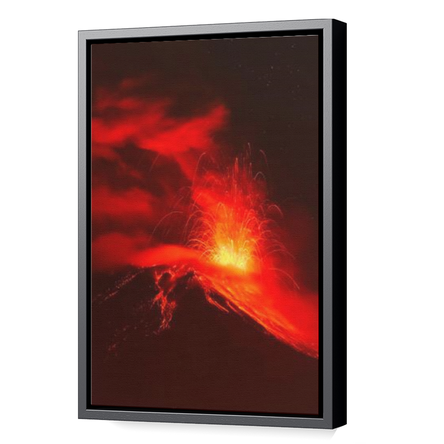 Thumbnail for Canvas - Black Floating Frame