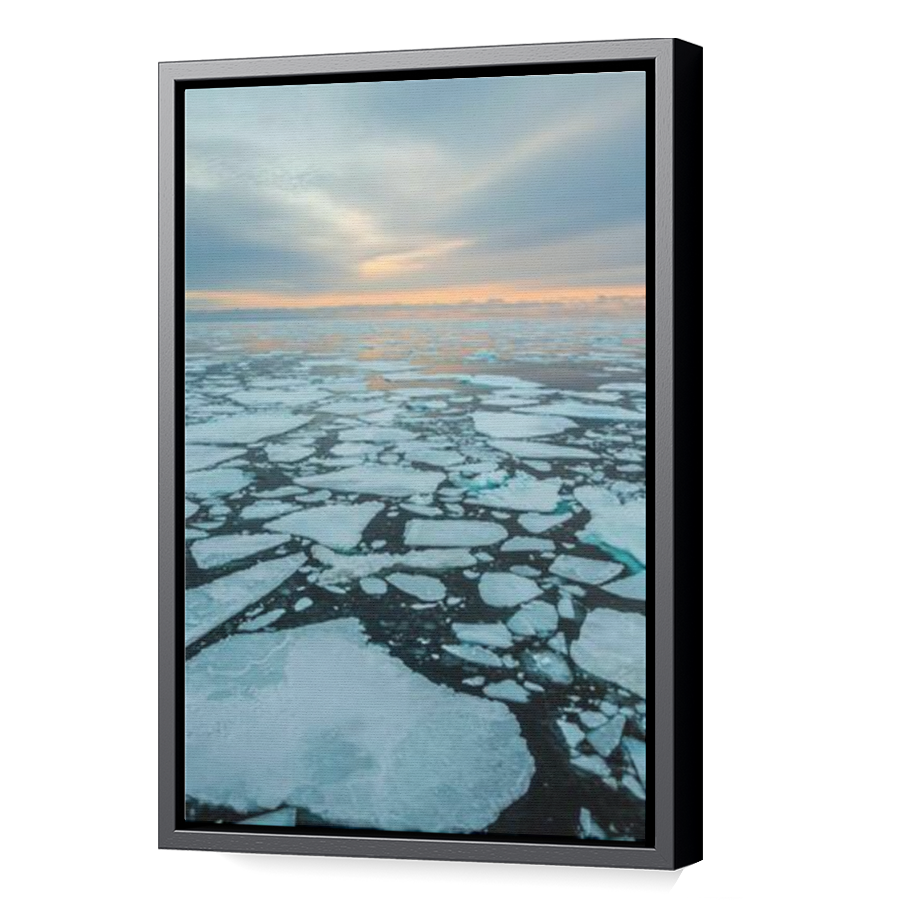 Thumbnail for Canvas - Black Floating Frame