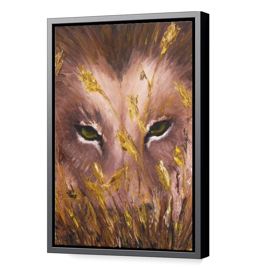 Thumbnail for Canvas - Black Floating Frame