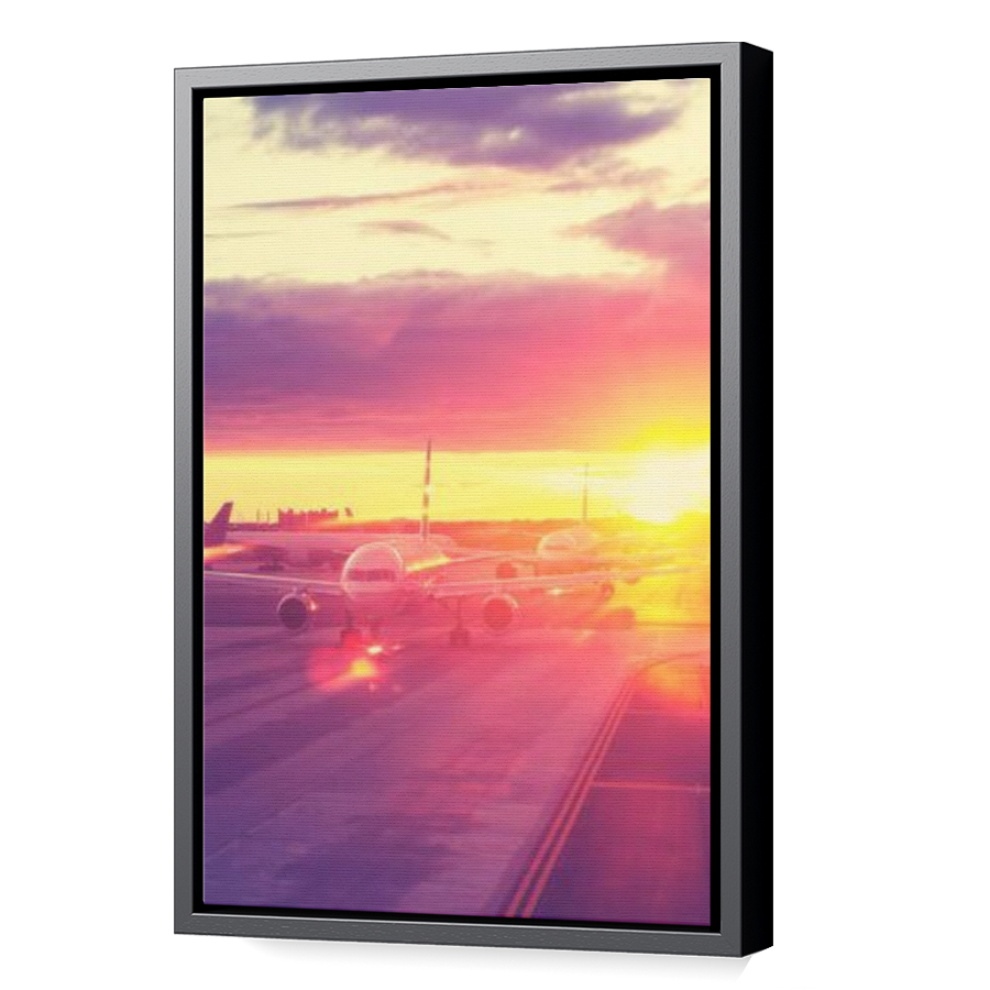 Thumbnail for Canvas - Black Floating Frame