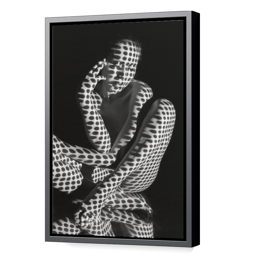 Thumbnail for Canvas - Black Floating Frame