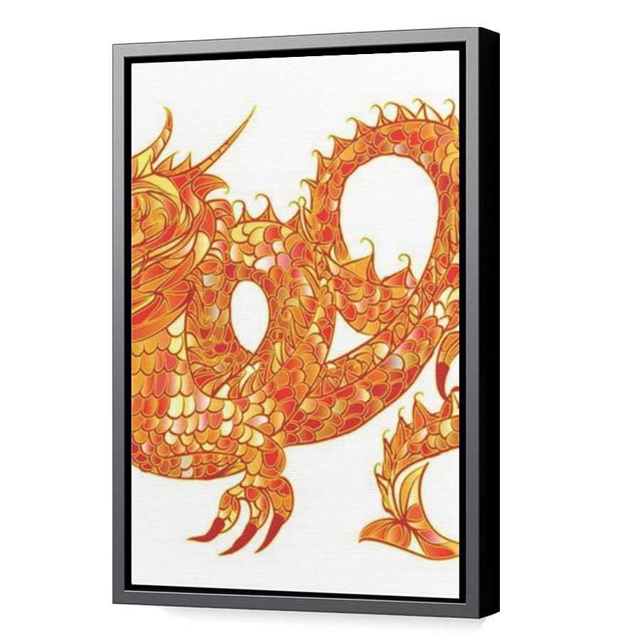 Thumbnail for Canvas - Black Floating Frame