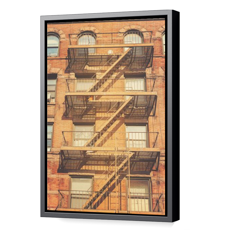 Thumbnail for Canvas - Black Floating Frame