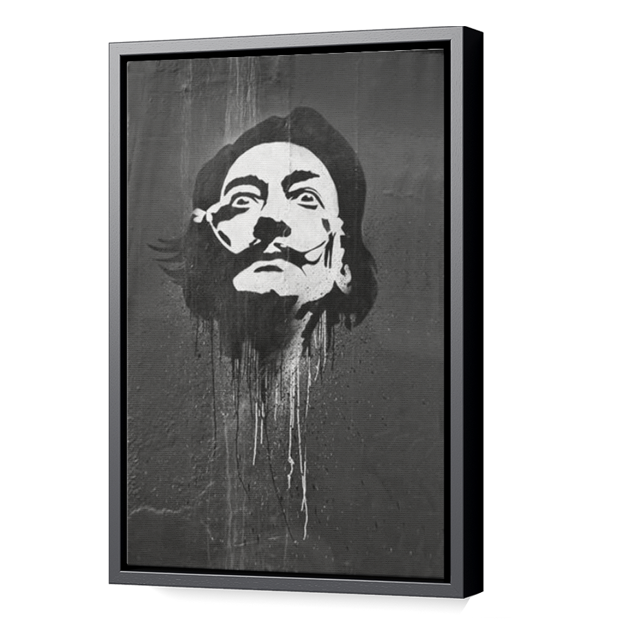 Thumbnail for Canvas - Black Floating Frame