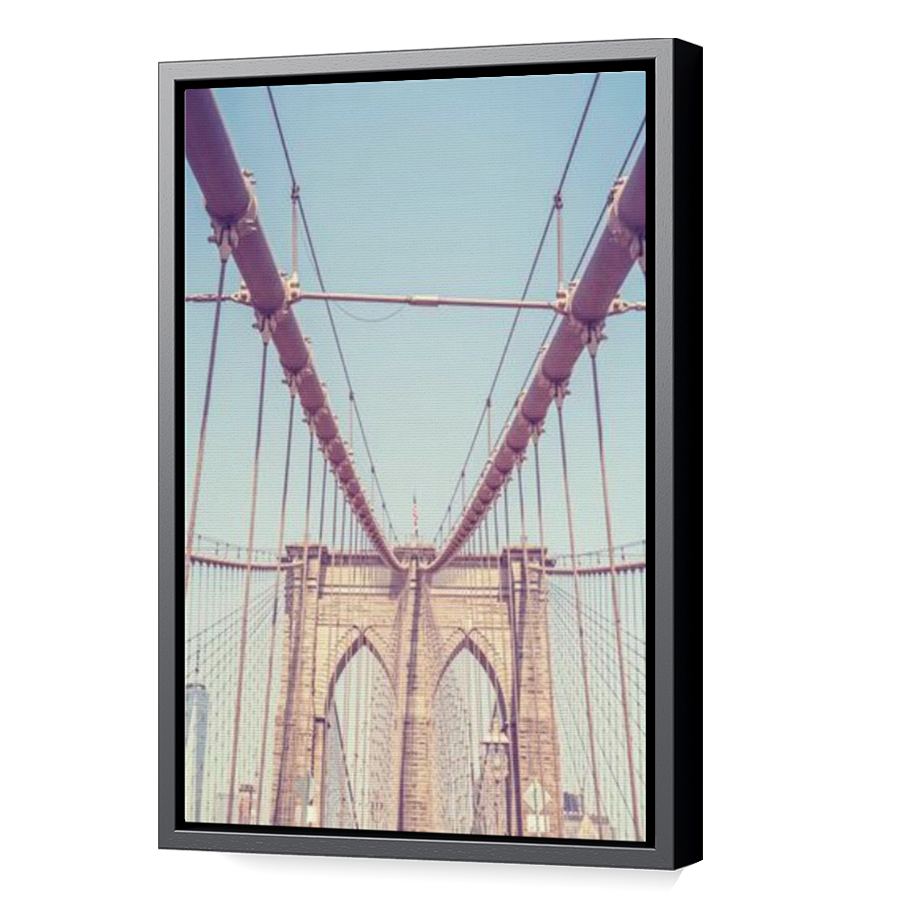 Thumbnail for Canvas - Black Floating Frame