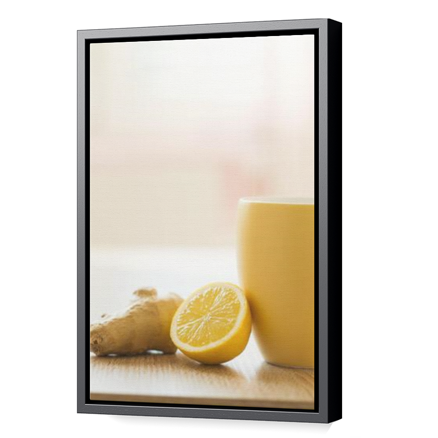 Thumbnail for Canvas - Black Floating Frame