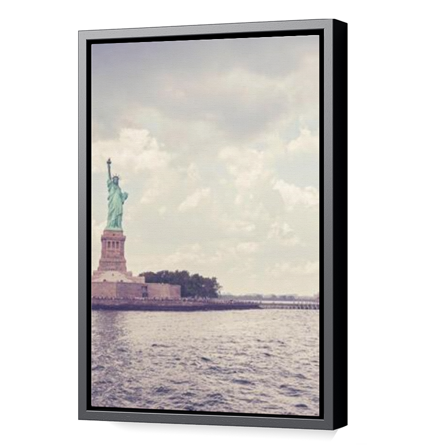 Thumbnail for Canvas - Black Floating Frame