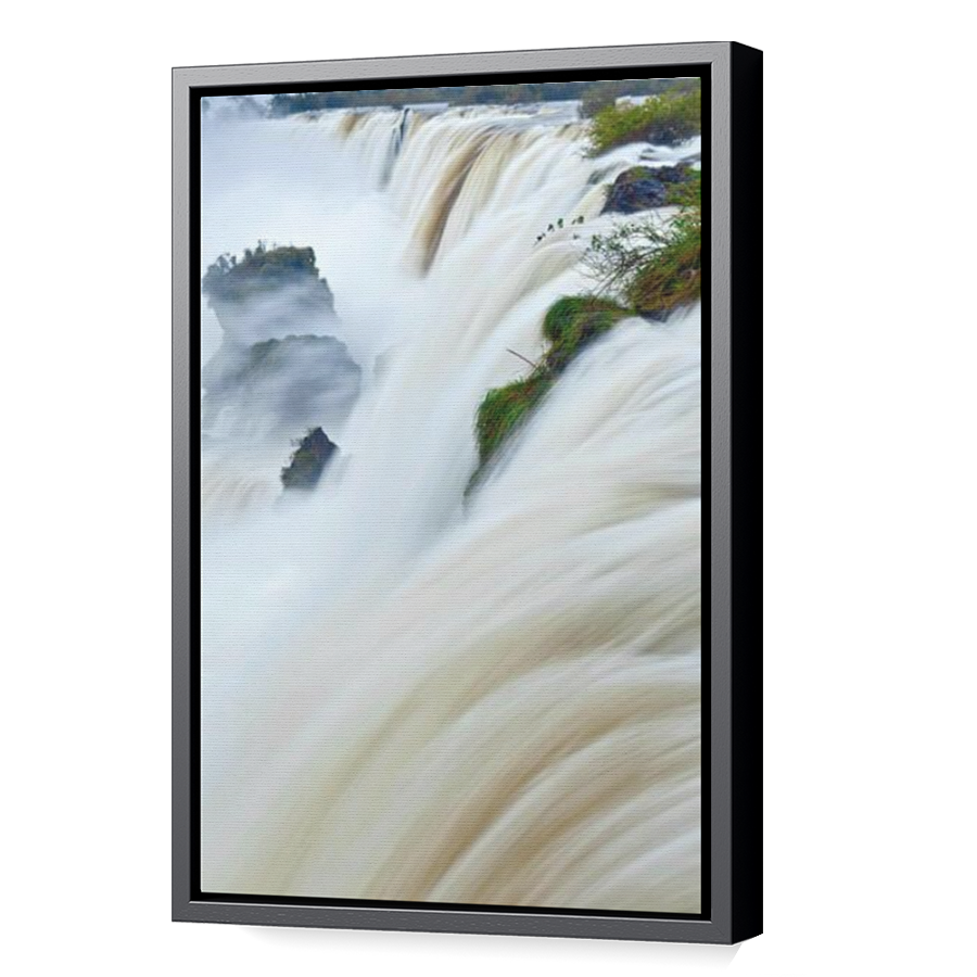 Thumbnail for Canvas - Black Floating Frame