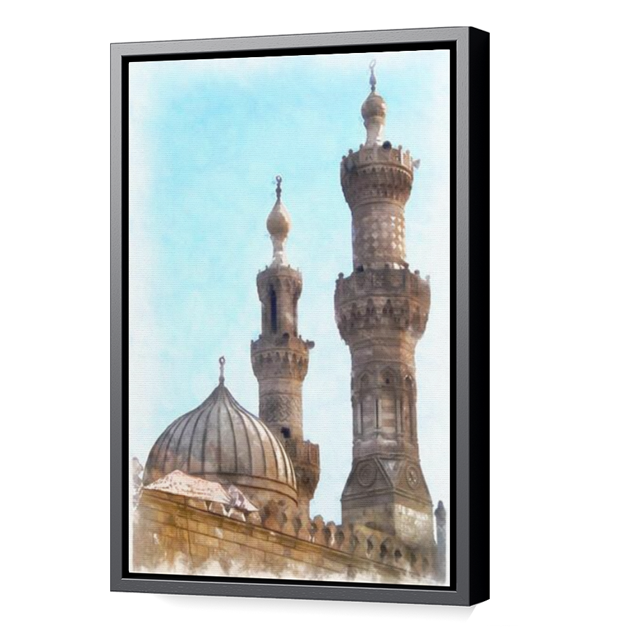 Thumbnail for Canvas - Black Floating Frame