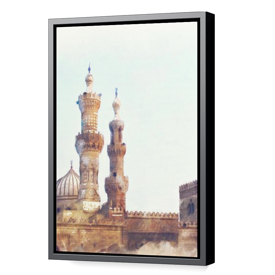Thumbnail for Canvas - Black Floating Frame