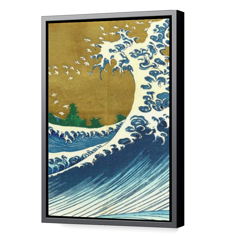 Thumbnail for Canvas - Black Floating Frame