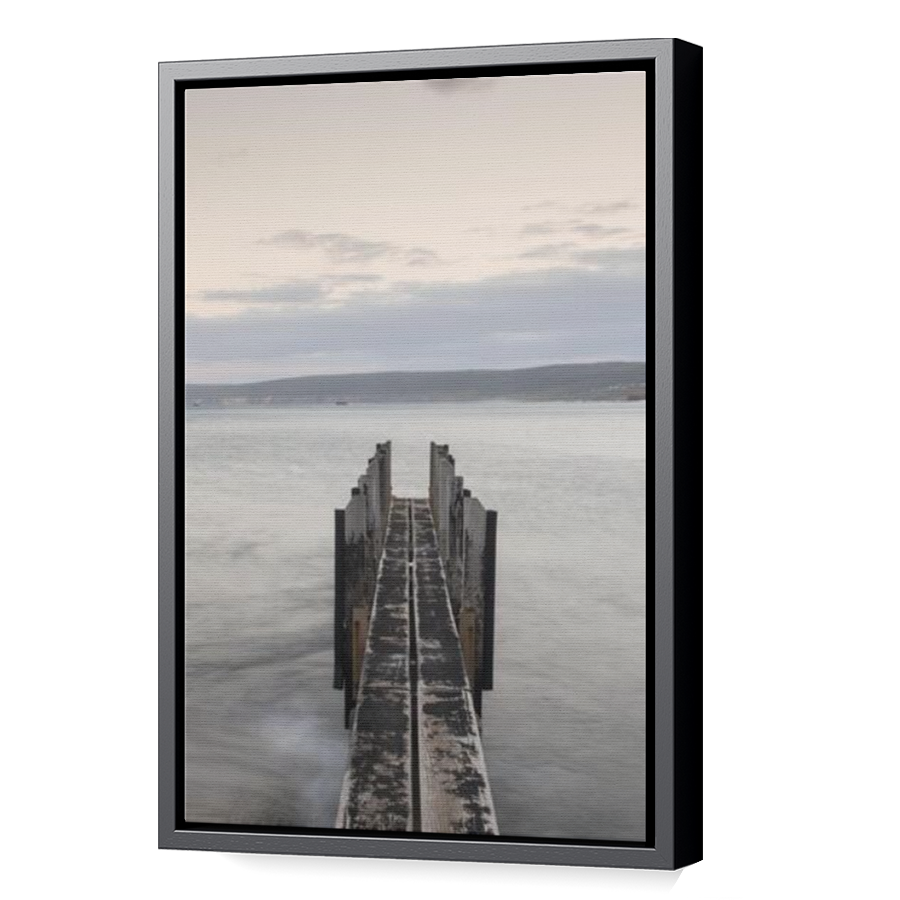 Thumbnail for Canvas - Black Floating Frame