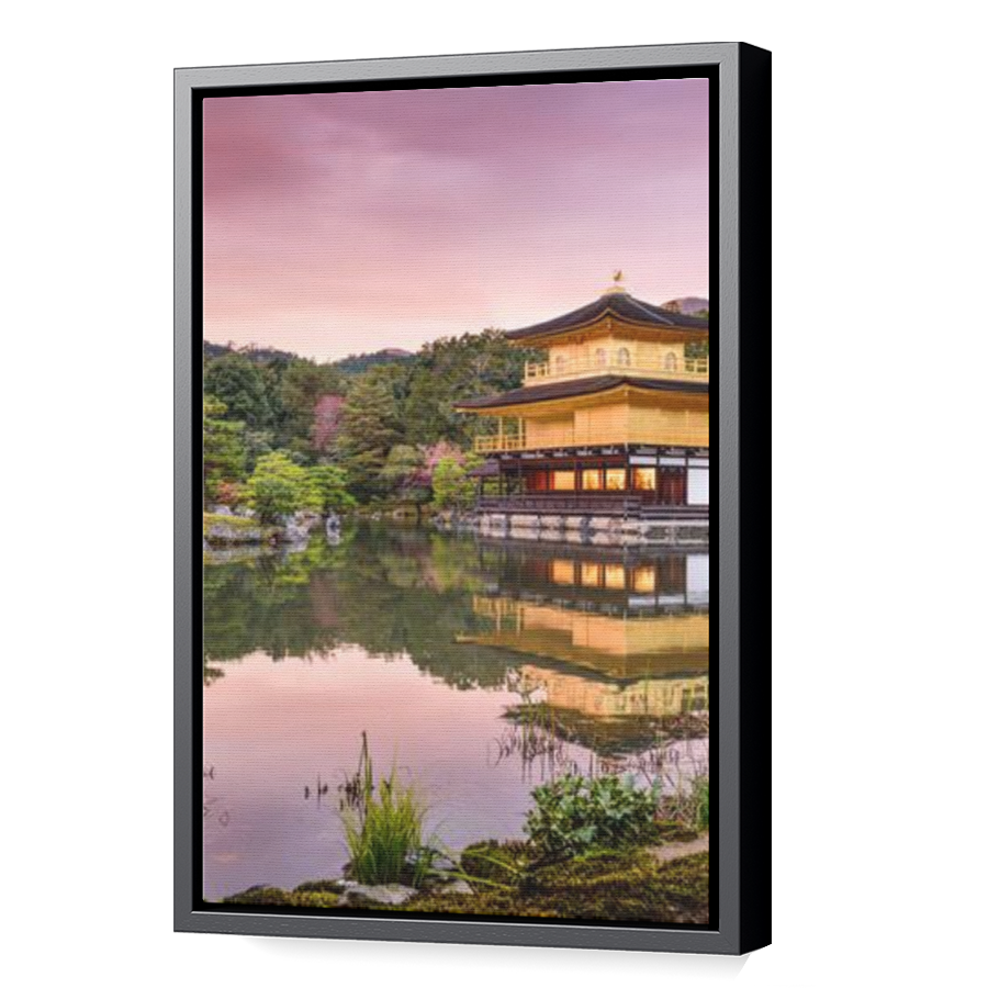 Thumbnail for Canvas - Black Floating Frame