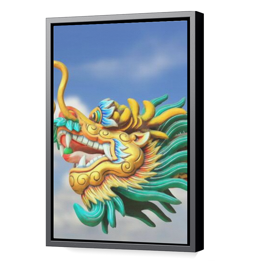 Thumbnail for Canvas - Black Floating Frame