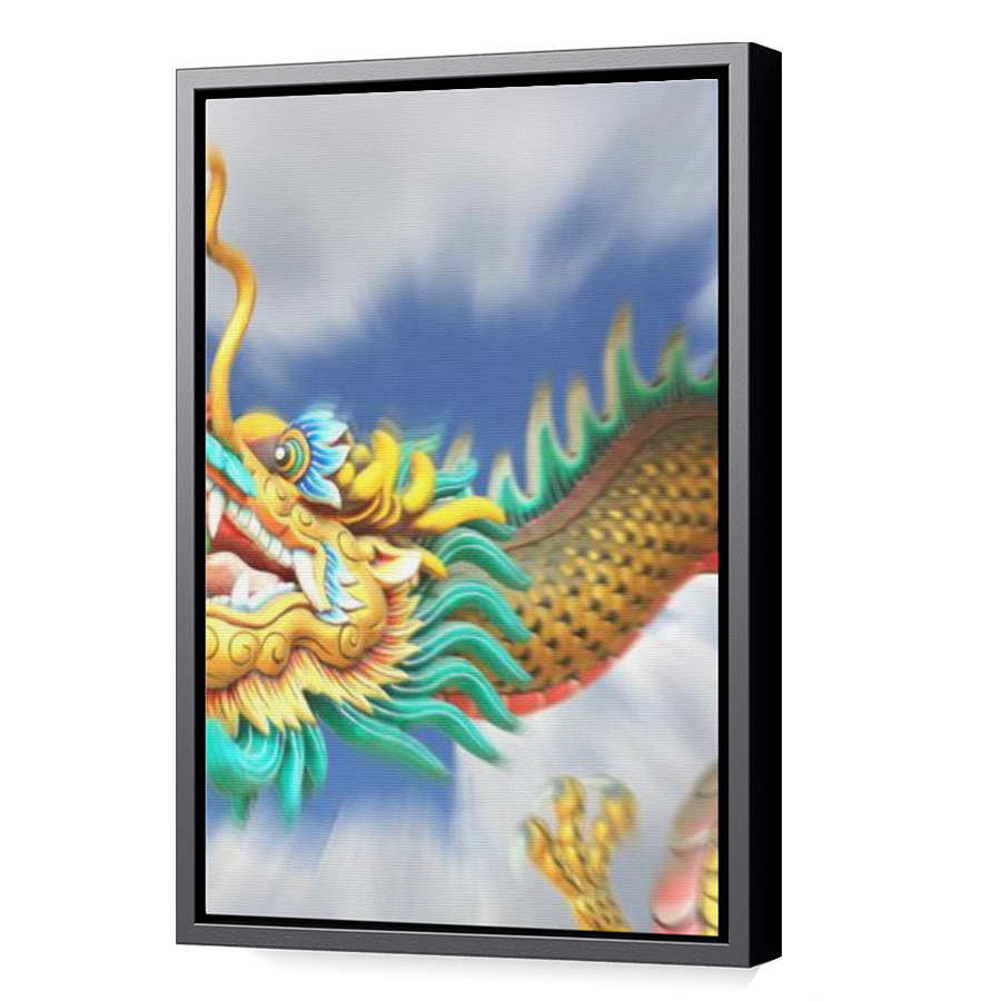 Thumbnail for Canvas - Black Floating Frame
