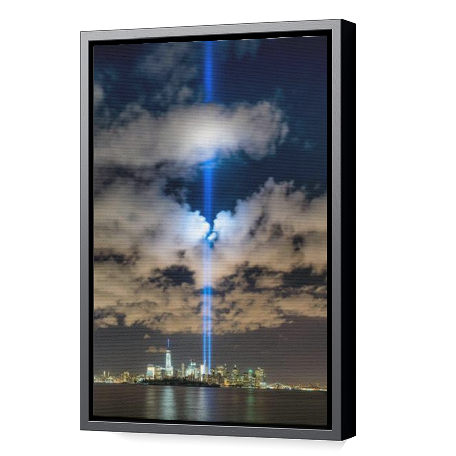 Thumbnail for Canvas - Black Floating Frame