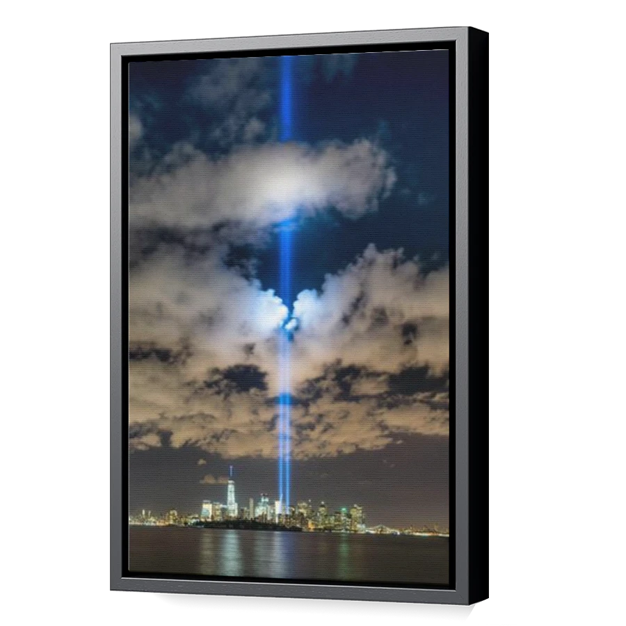 Thumbnail for Canvas - Black Floating Frame