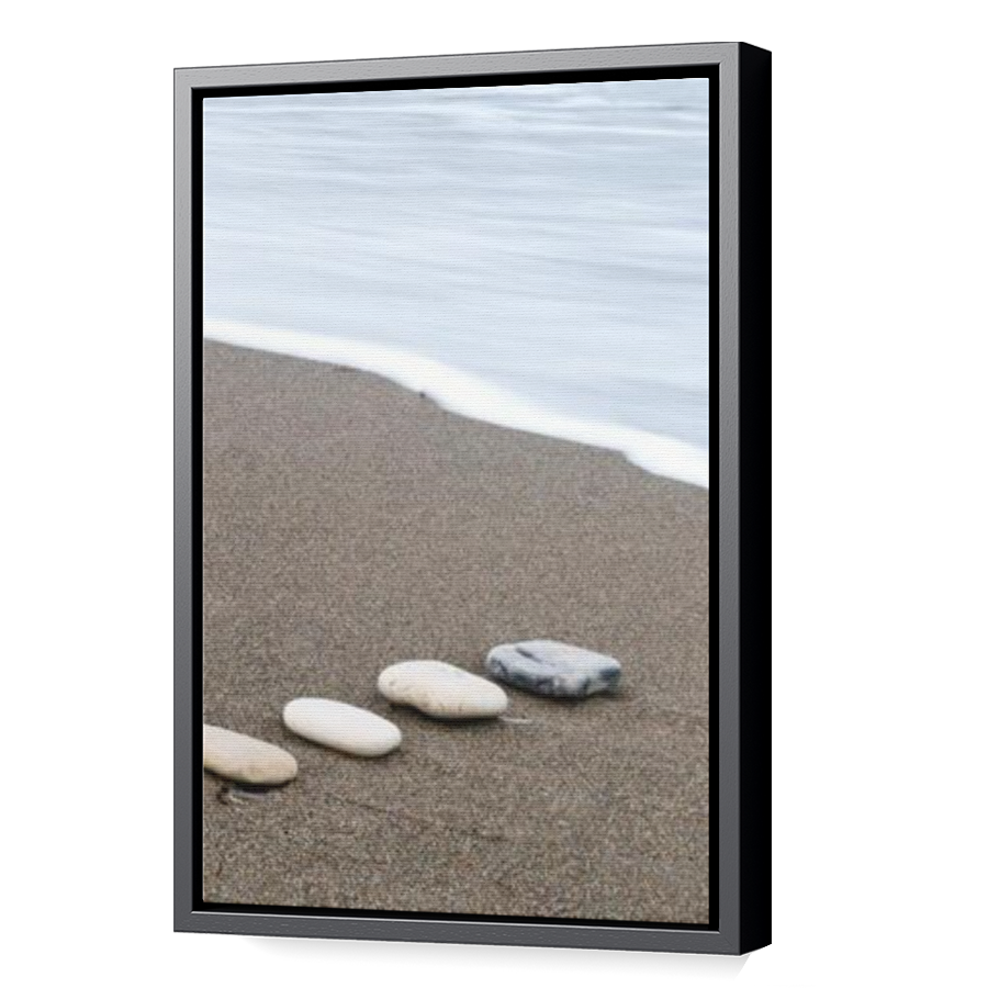 Thumbnail for Canvas - Black Floating Frame