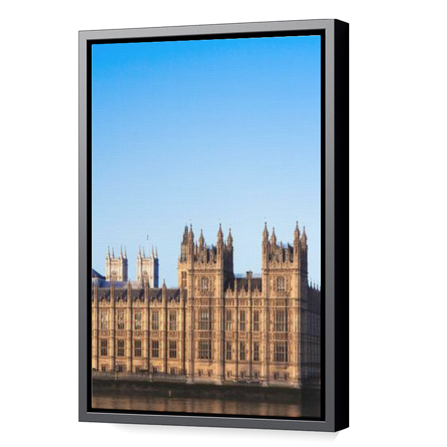 Thumbnail for Canvas - Black Floating Frame