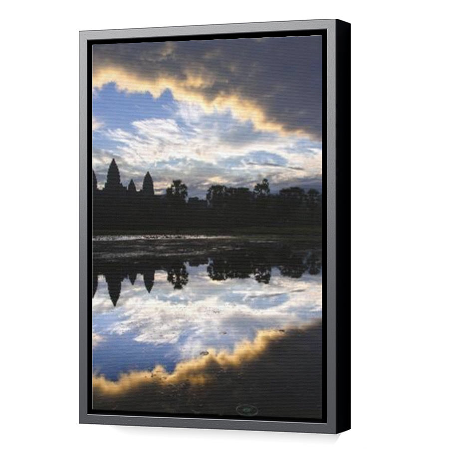 Thumbnail for Canvas - Black Floating Frame