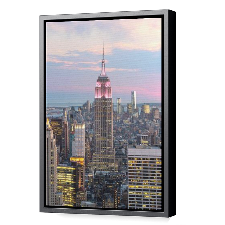 Thumbnail for Canvas - Black Floating Frame