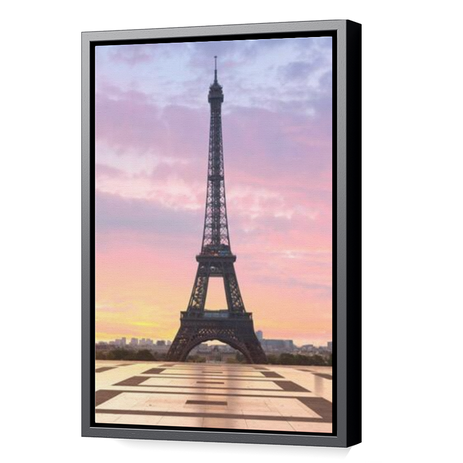 Thumbnail for Canvas - Black Floating Frame